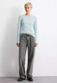 Топ с длинными рукавами LOGO Marc O'Polo DENIM, светло-голубой