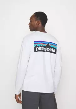 Топ с длинными рукавами LOGO RESPONSIBILI TEE Patagonia, цвет white