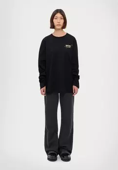 Топ с длинными рукавами LOGOS MOSCHINO, черный