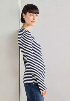 Топ с длинными рукавами Lollys Laundry, темно-синий