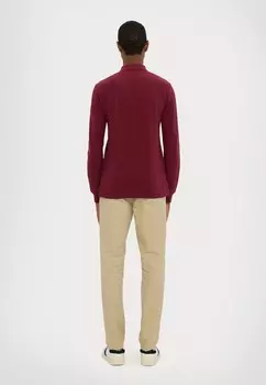 Топ с длинными рукавами LONG SLEE Ralph Lauren, темно-красный
