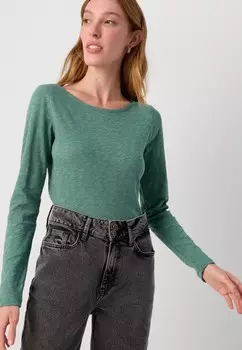 Топ с длинными рукавами LONG SLEEVE BOAT NECK Marc O'Polo, зеленый