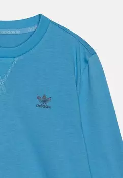 Топ с длинными рукавами Long Sleeve Junior Unisex adidas Originals, голубой