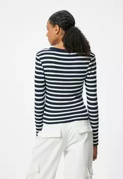 Топ с длинными рукавами LONG SLEEVE Koton, темно-синий