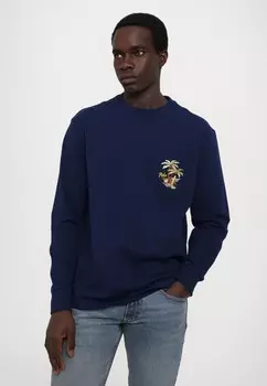 Топ с длинными рукавами LONG SLEEVE Polo Ralph Lauren, темно-синий