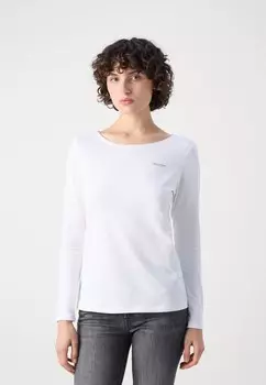 Топ с длинными рукавами LONG SLEEVE ROUND NECK SOLID Marc O'Polo, белый
