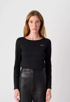 Топ с длинными рукавами LONG SLEEVE ROUND NECK SOLID Marc O'Polo, черный