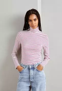 Топ с длинными рукавами LONG SLEEVE TURTLE NECK STRIPED Marc O'Polo, цвет multi/juicy berry