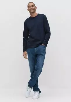 Топ с длинными рукавами LONGSLEEVE BONDELID, синий