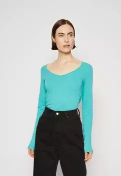 Топ с длинными рукавами LONGSLEEVE V NECK REGULAR FIT Marc O'Polo DENIM, цвет glacier mist