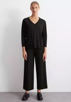 Топ с длинными рукавами LOOSE Marc O'Polo, черный