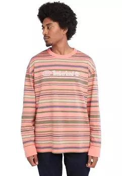 Топ с длинными рукавами LS CREW STRIPED TEE Timberland, цвет shell pink