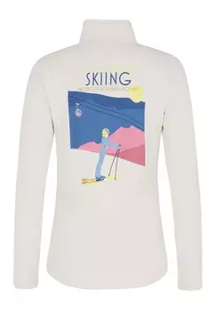 Топ с длинными рукавами LUNAR Protest, кремовый