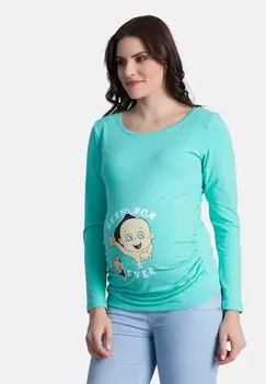 Топ с длинными рукавами M.M.C., мята