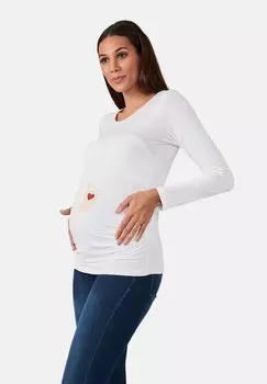 Топ с длинными рукавами M.M.C., белый