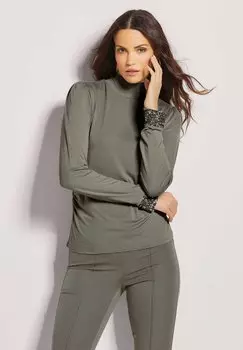 Топ с длинными рукавами MADELEINE, зеленый