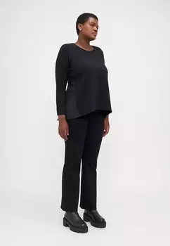 Топ с длинными рукавами MAMMOLA Persona by Marina Rinaldi, черный