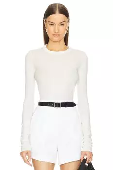 Топ с длинными рукавами marbella Cotton Citizen, белый