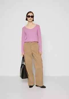 Топ с длинными рукавами Marc O'Polo DENIM LONG SLEEVE V NECK REGULAR FIT, цвет periwinkle