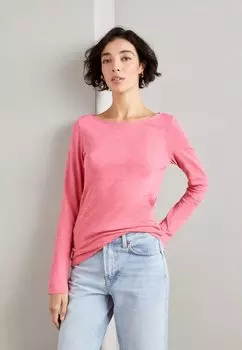 Топ с длинными рукавами Marc O'Polo LONG SLEEVE BOAT NECK, цвет rose pink