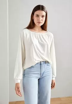 Топ с длинными рукавами Marc O'Polo LONG SLEEVE RAGLAN ROUND NECK, цвет creamy white