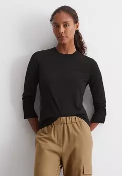 Топ с длинными рукавами Marc O'Polo, черный