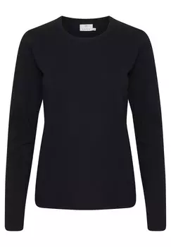 Топ с длинными рукавами MARIN Kaffe, цвет Mottled Black