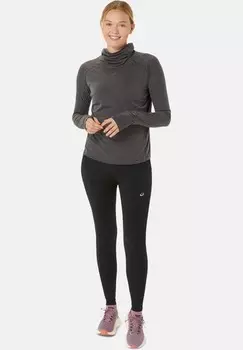 Топ с длинными рукавами METARUN WINTER LS HOODIE ASICS, черный