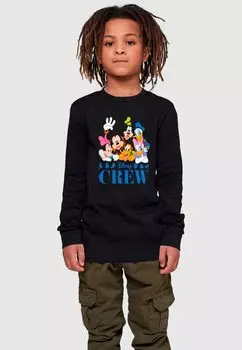 Топ с длинными рукавами MICKEY MOUSE FRIENDS ABSOLUTE CULT, цвет black