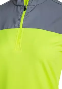 Топ с длинными рукавами MIDLAYER TUSINA Endurance, неоновый желтый