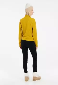 Топ с длинными рукавами MIDLAYERS 1/4 ZIP Protest, желтый