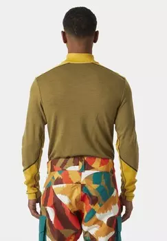 Топ с длинными рукавами MIDWEIGHT Helly Hansen, оливковый