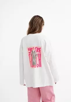 Топ с длинными рукавами MIRONS, белый