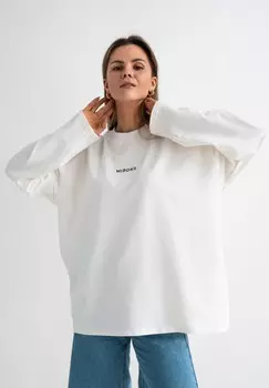 Топ с длинными рукавами MIRONS, кремовый