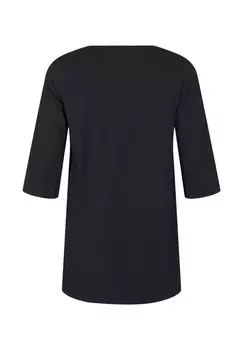 Топ с длинными рукавами MIT 3/4-RMELN Zizzi, черный