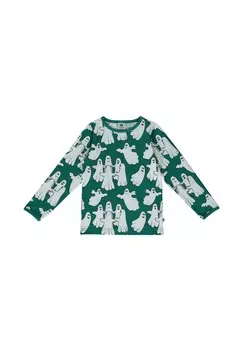 Топ с длинными рукавами MIT GEISTERN Smfolk, зеленый