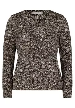 Топ с длинными рукавами MIT GUMMIZUG Betty & Co, черный