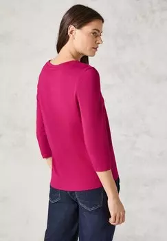 Топ с длинными рукавами MIT PRINT Cecil, розовый