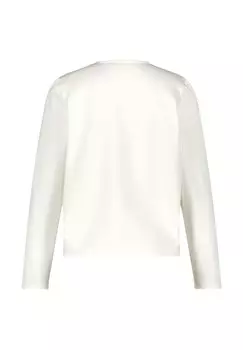 Топ с длинными рукавами MIT PRINT Taifun, белый