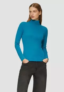 Топ с длинными рукавами MIT ROLLKRAGEN s.Oliver, бирюзовый