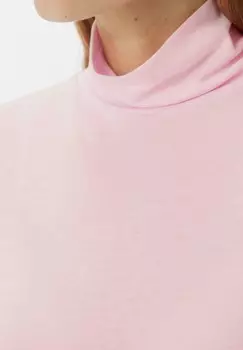 Топ с длинными рукавами MIT TURTLENECK comma, светло-розовый