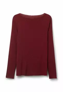 Топ с длинными рукавами MIT U-BOOT-AUSSCHNITT AUS ULTRALIGHT Intimissimi, красный