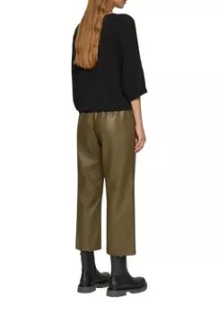 Топ с длинными рукавами MIT WEITEM RMEL s.Oliver, черный