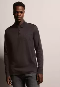 Топ с длинными рукавами MODERN FIT bugatti, коричневый