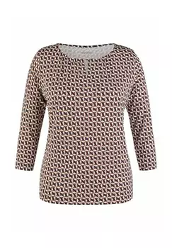 Топ с длинными рукавами MODISCHES Rabe 1920, синий