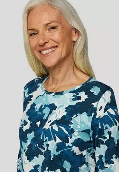 Топ с длинными рукавами MODISCHES Rabe 1920, синий