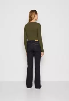 Топ с длинными рукавами Monki, хаки