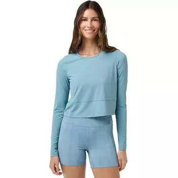 Топ с длинными рукавами Moveknit solstice Travismathew, синий