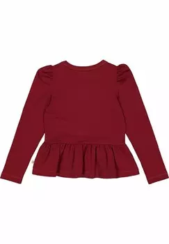 Топ с длинными рукавами Msli by GREEN COTTON, красный