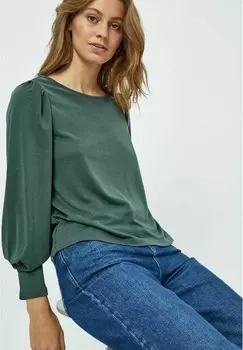 Топ с длинными рукавами MSREYNA LONG SLEEVE Minus, зеленый